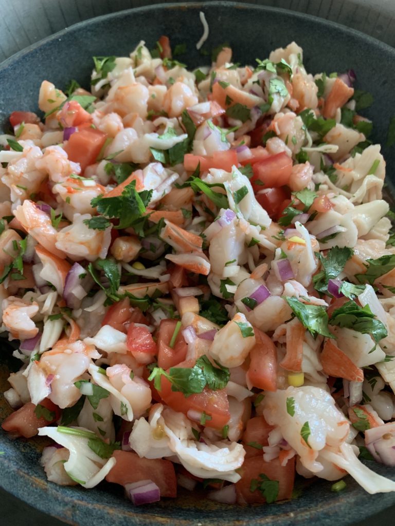 Shrimp & Crab Ceviche (Large Batch) – Fed by Fergie